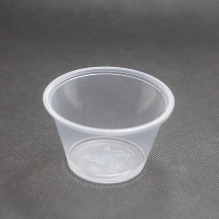 Sauce Cup-4oz Clear Sauce Cups Only Disposable For Dips Condiments Sauces (GA-056)
